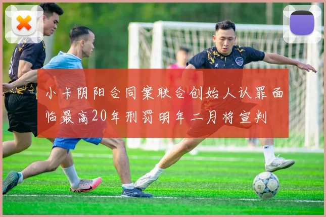 小卡阴阳合同案联合创始人认罪面临最高20年刑罚明年二月将宣判